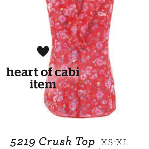 CAbi - Heart of CAbi, Crush top #5219 - Picture 3 of 4